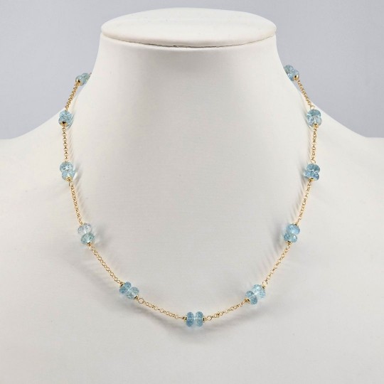 Aquamarine Collier 17 ct.
