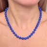 Necklace Lapis lazzuliSpherical Ø 8 / 8.5 mm