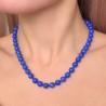 Collana di Lapis Sferico ø 8/8,5 mm