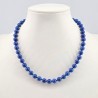 Necklace Lapis lazzuliSpherical Ø 8 / 8.5 mm