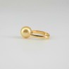 Anello con Perla Autraliana Gold ø 11,6 mm