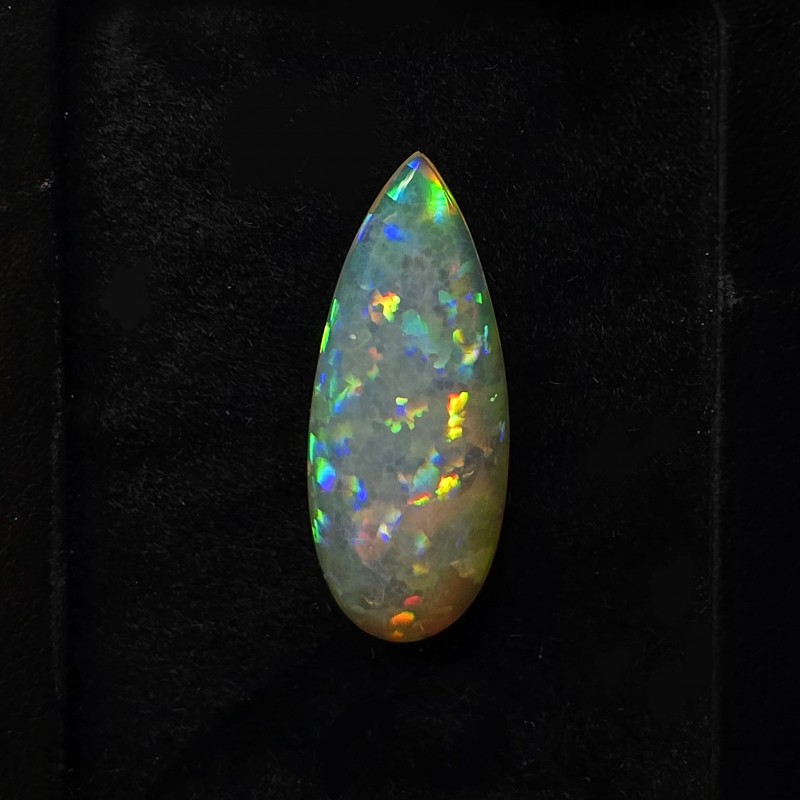 Gemstone of Opal Natural Ethiopian Cabochon Drop Ct. 20,18
