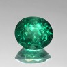 Gemstone of EmeraldColombian oval faceted ct. 8,04