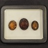 Offerta Lotto 3 Pietre di Quarzo Brandy Ovale 136,19 Ct