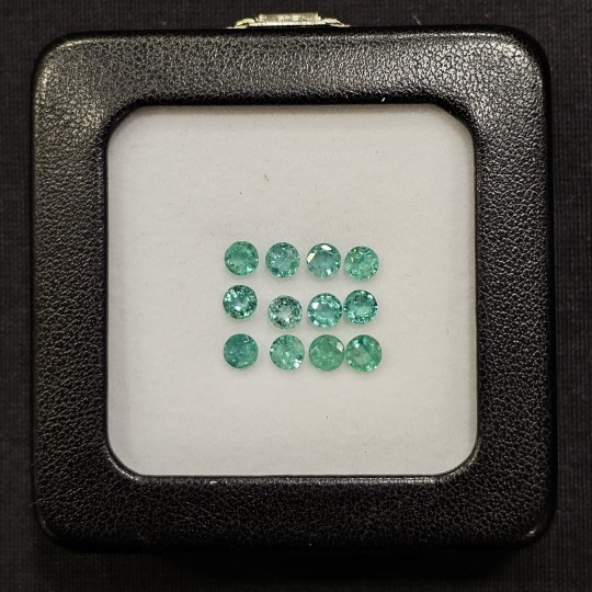 Offerta Lotto 12 Pietre di Smeraldo Rotondo 2,54 Ct.