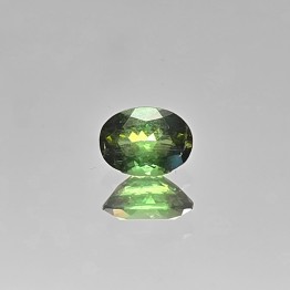 Pietra di Tormalina Verde Ovale 1,31 Ct.