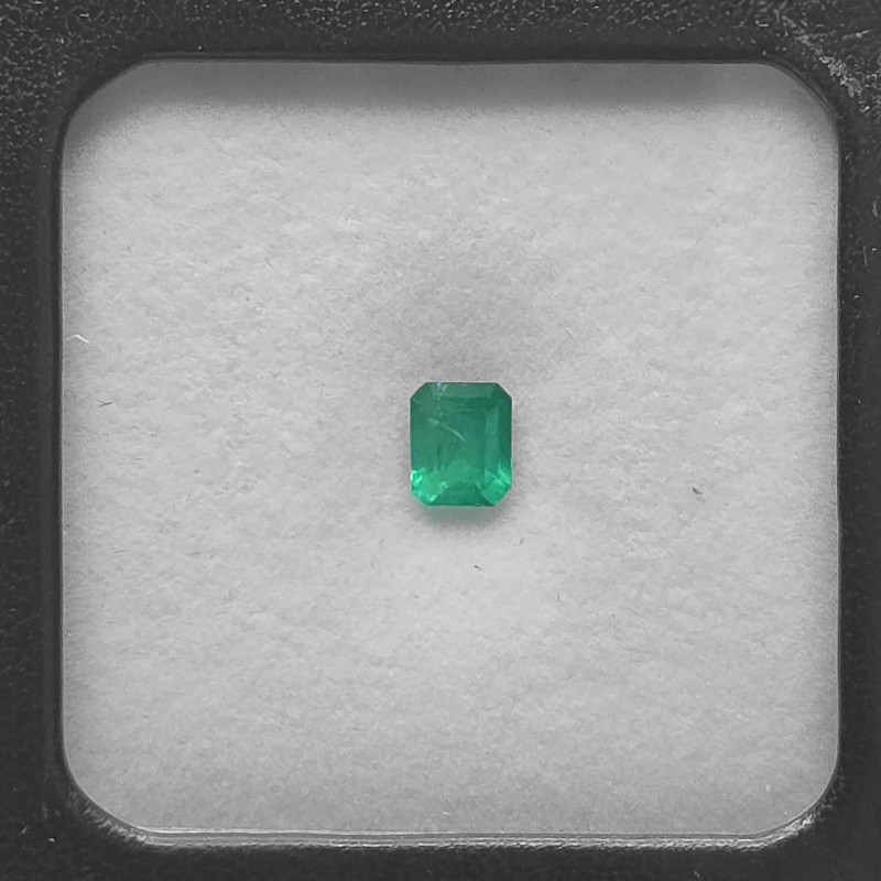 Pietra di Smeraldo Ottagonale 0,73 Ct.