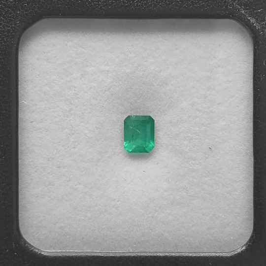 Pietra di Smeraldo Ottagonale 0,73 Ct.