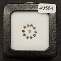 Offerta Lotto 11 Pietre di Diamante Brown 1,11 Ct.