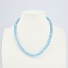 Collana di Trolleite in Quarzo Sferico ø 8 mm