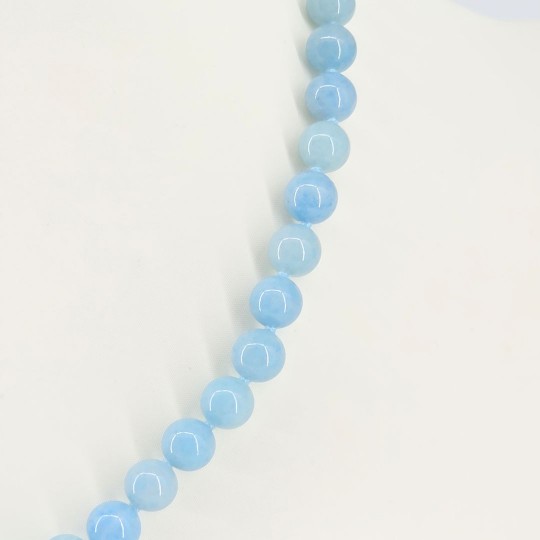 Collana di Trolleite in Quarzo Sferico ø 8 mm