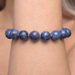 Bracciale di Pegmantite Sferica ø 10,5/11 mm