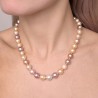 Collana di Perle Multicolore Barocche ø 8/10,5 mm