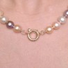 Collana di Perle Multicolore Barocche ø 8/10,5 mm