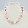 Collana di Perle Multicolore Barocche ø 8/10,5 mm