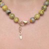 Collana di Calcite con Orpimento Sferica ø 10 mm