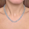 Collana di Acquamarina a Rondella 109 Ct.