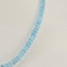 Collana di Acquamarina a Rondella 109 Ct.