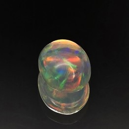 Gemstone of Opal Ethiopian oval cabochon 3.72 ct.