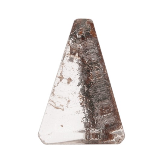 Gemstone quartz with Lodolite 48.93 ct.