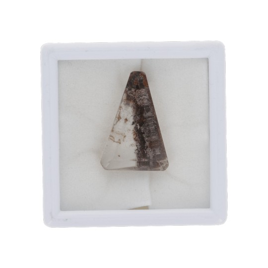 Gemstone quartz with Lodolite 48.93 ct.
