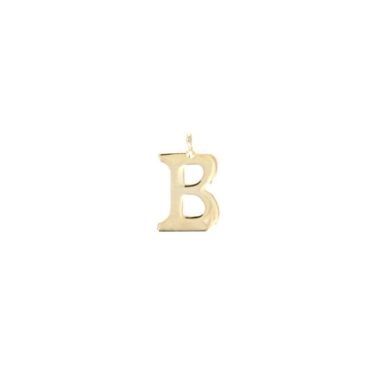 Charm Lettera B in Argento 925‰