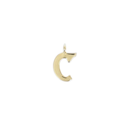 Charm Lettera C in Argento 925‰