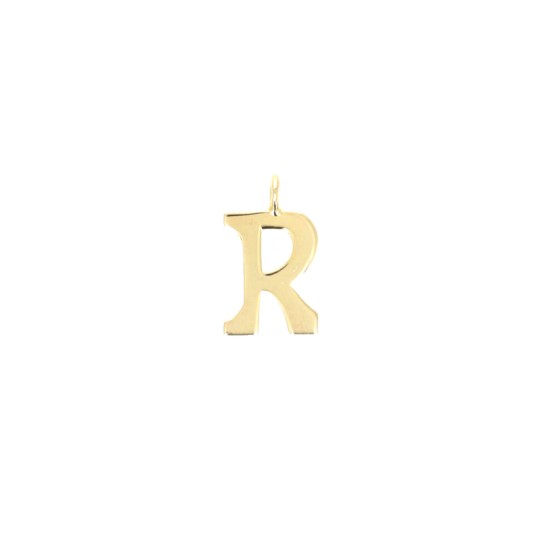 Charm Lettera R in Argento 925‰