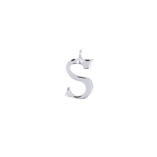 Charm Lettera S in Argento 925‰