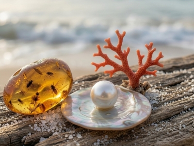 Pearls, Amber, Mother-of-Pearl and Coral: Characteristics, Value and Myths of Organic Gemstones in Jewelry